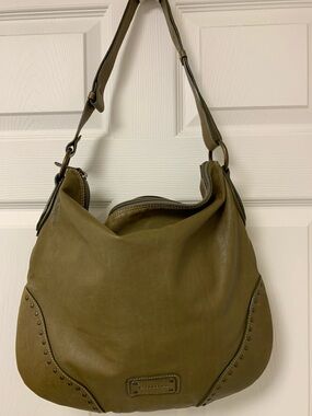 Cristian Olive Green Leather Made in Italy
